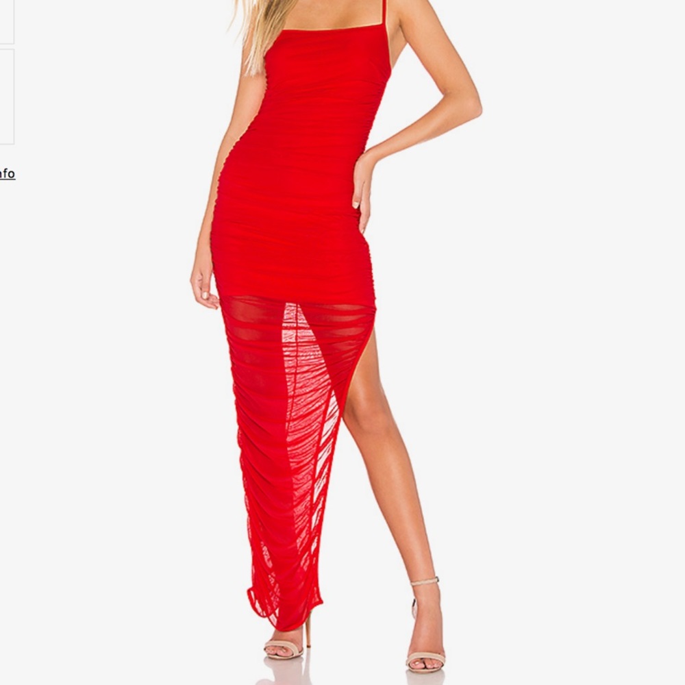 Revolve “By The Way” Ruched Maxi dress / gown